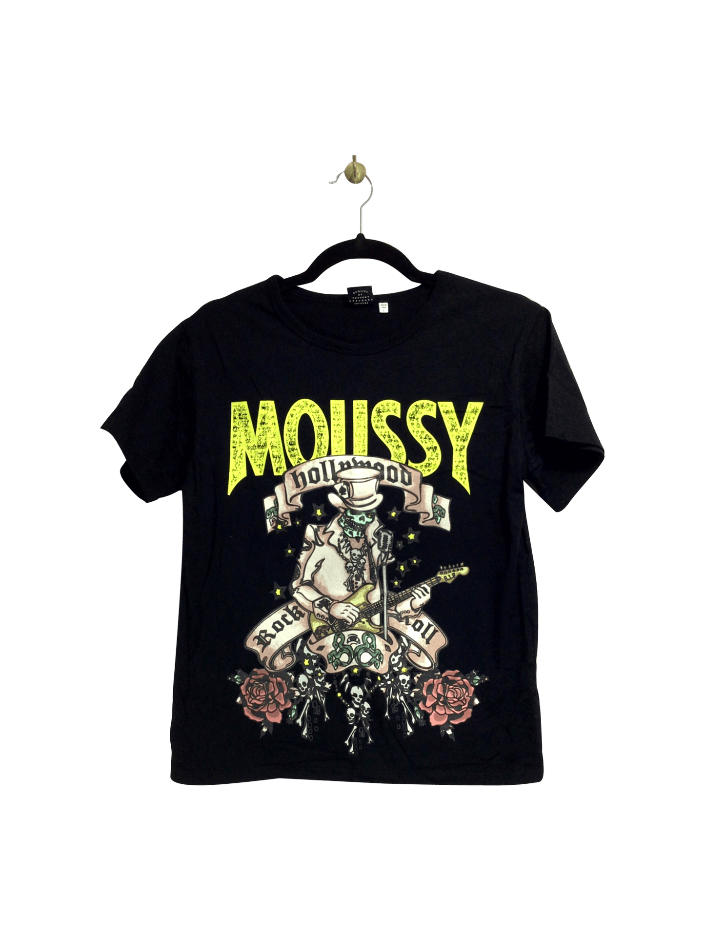 MOUSSY Regular fit T-shirt in Blue - S - Velora