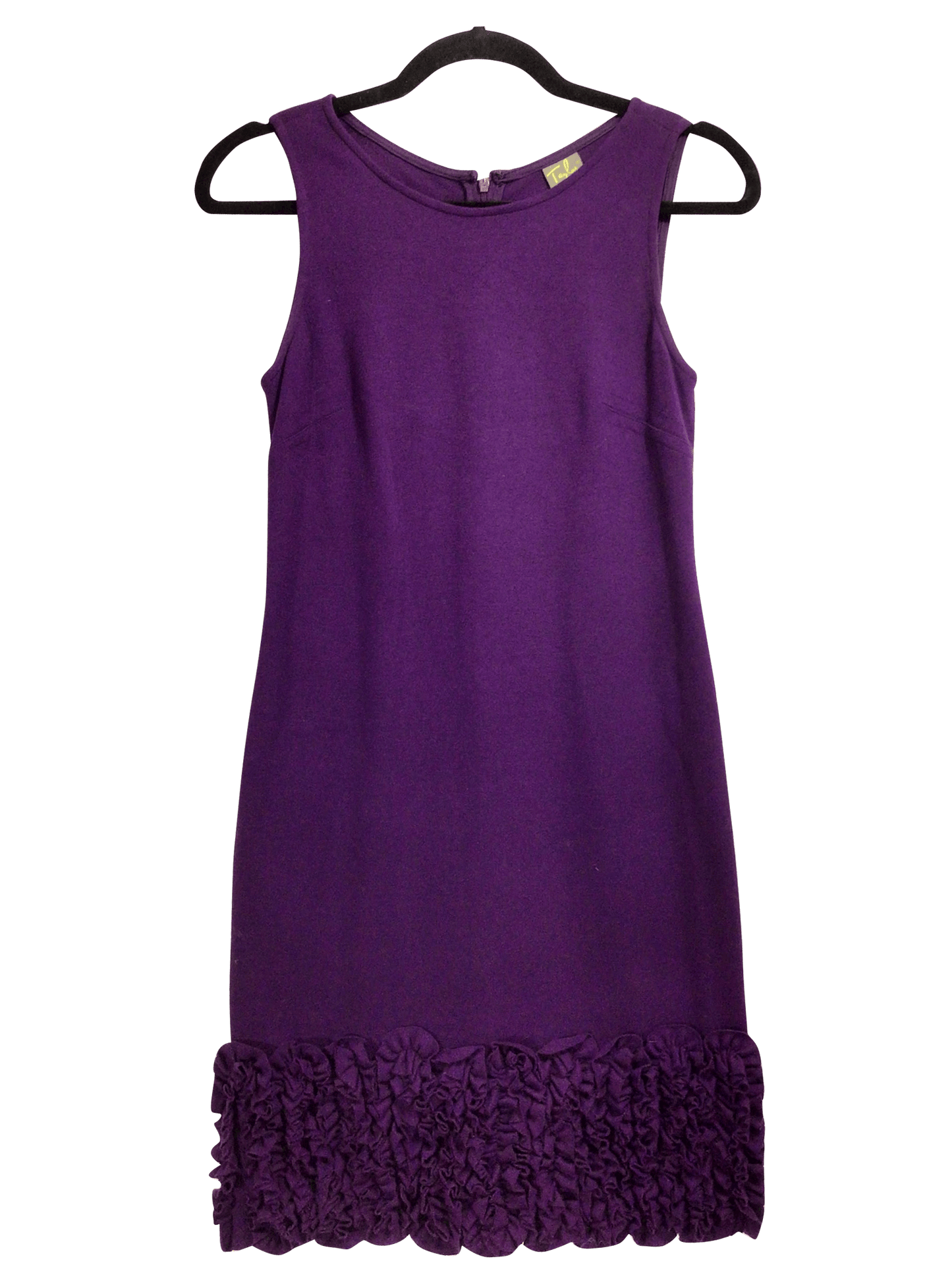 TAYLOR Regular fit Midi Dress in Purple - 2 - Velora