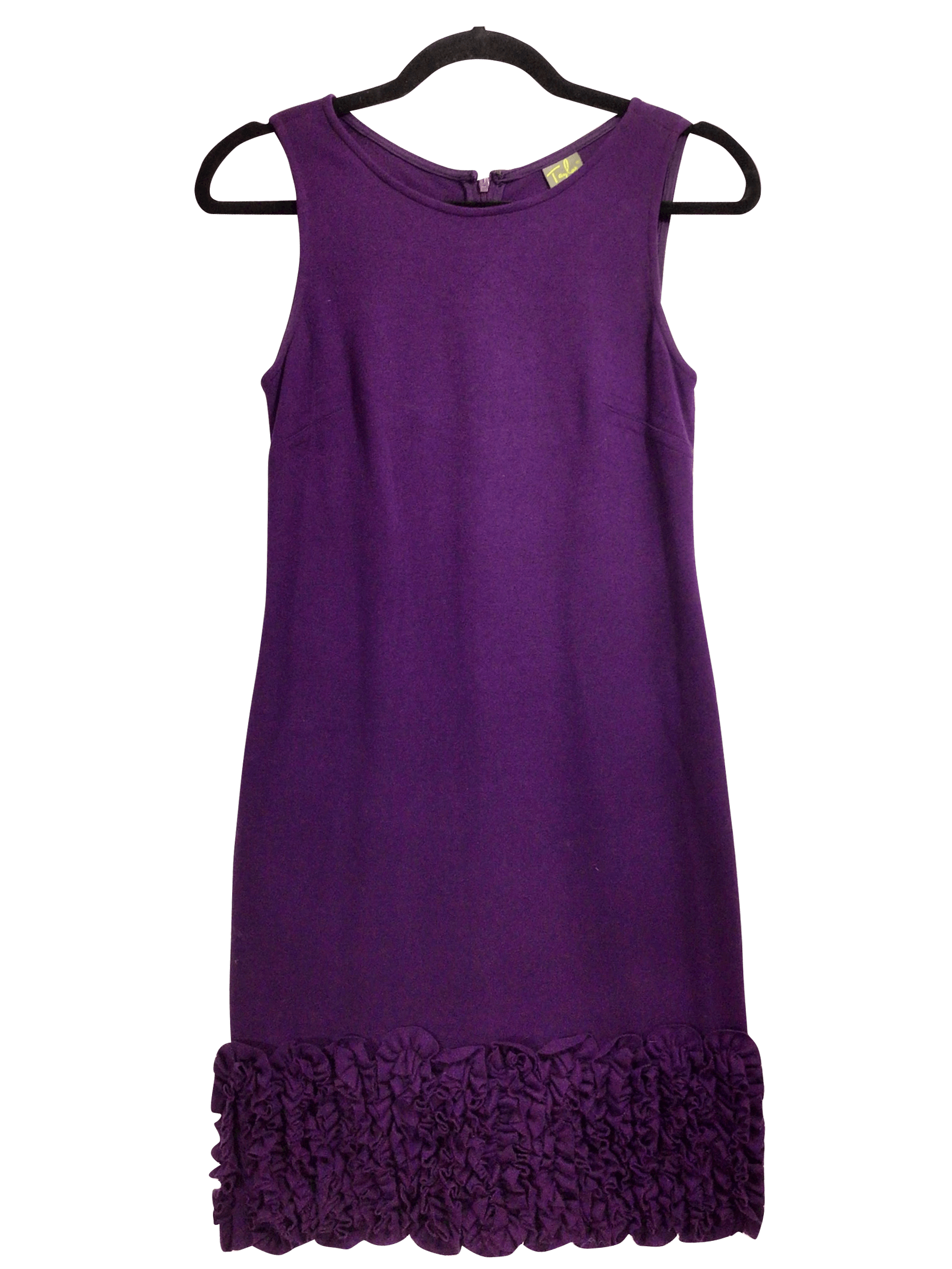 TAYLOR Regular fit Midi Dress in Purple - 2 - Velora