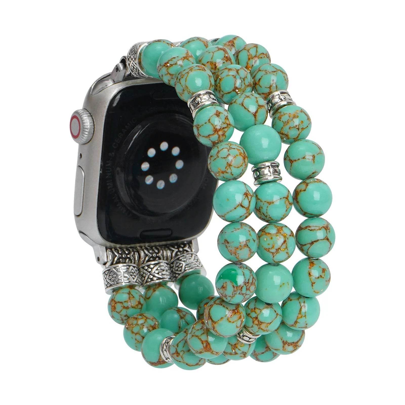 Beaded Bracelet Smart Phone Watch Strap for women - Velora