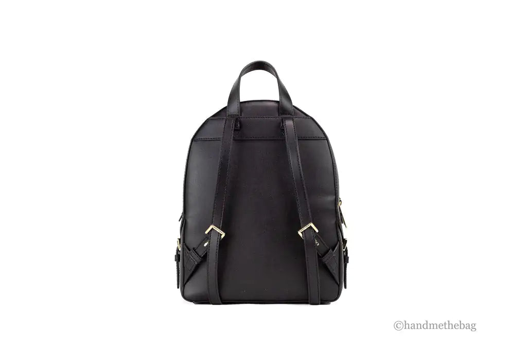 Michael Kors Jaycee Pebbled Leather Backpack Black