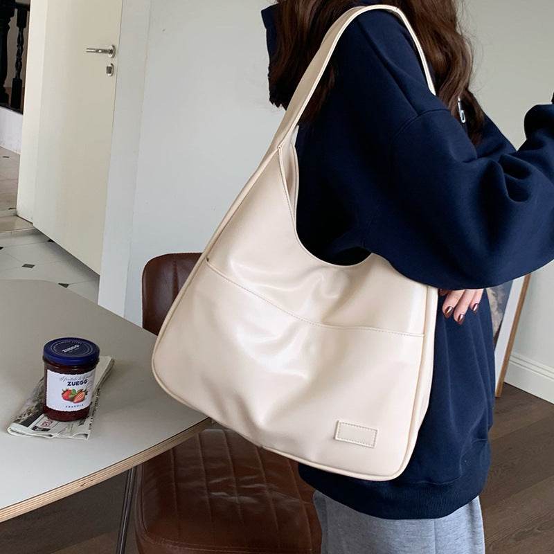 Fashion Tote Bag Large Capacity Casual Shoulder Bag Women's Commuting Handbag College Student - Velora