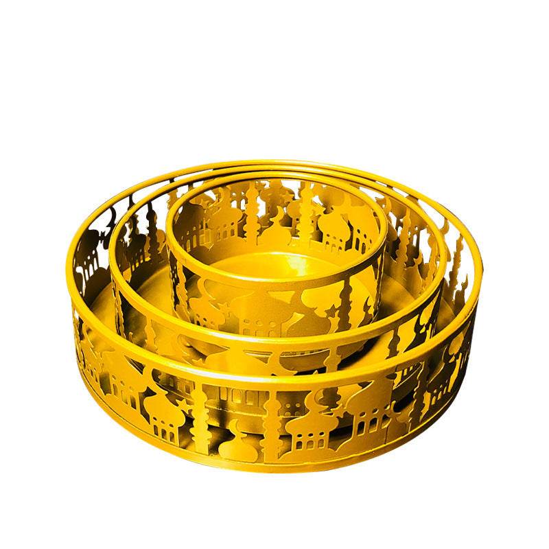 Festive Supplies Eid Al Adha Dinner Plate Home Decor Ornaments - Velora