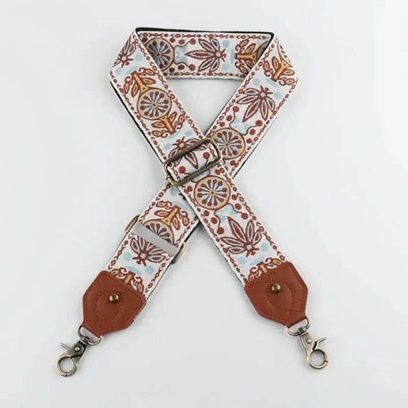 Retro Bag Strap Crossbody Bag Adjustable Replacement Guitar Strap - Velora