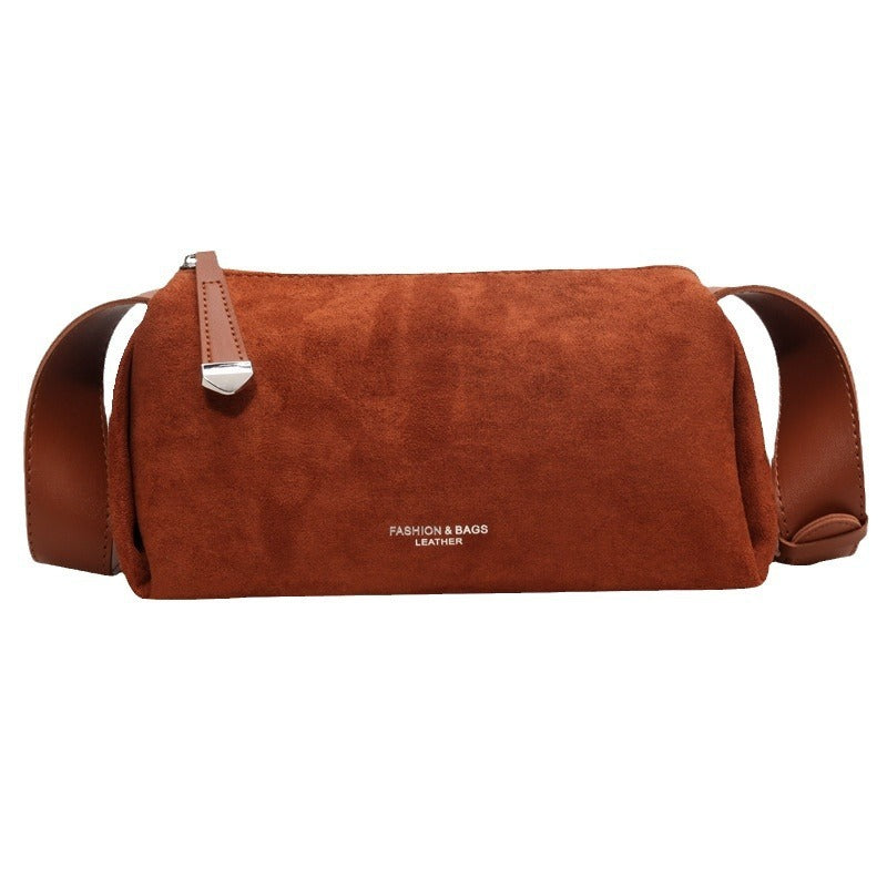 Frosted Vintage Shoulder Messenger Bag For Women