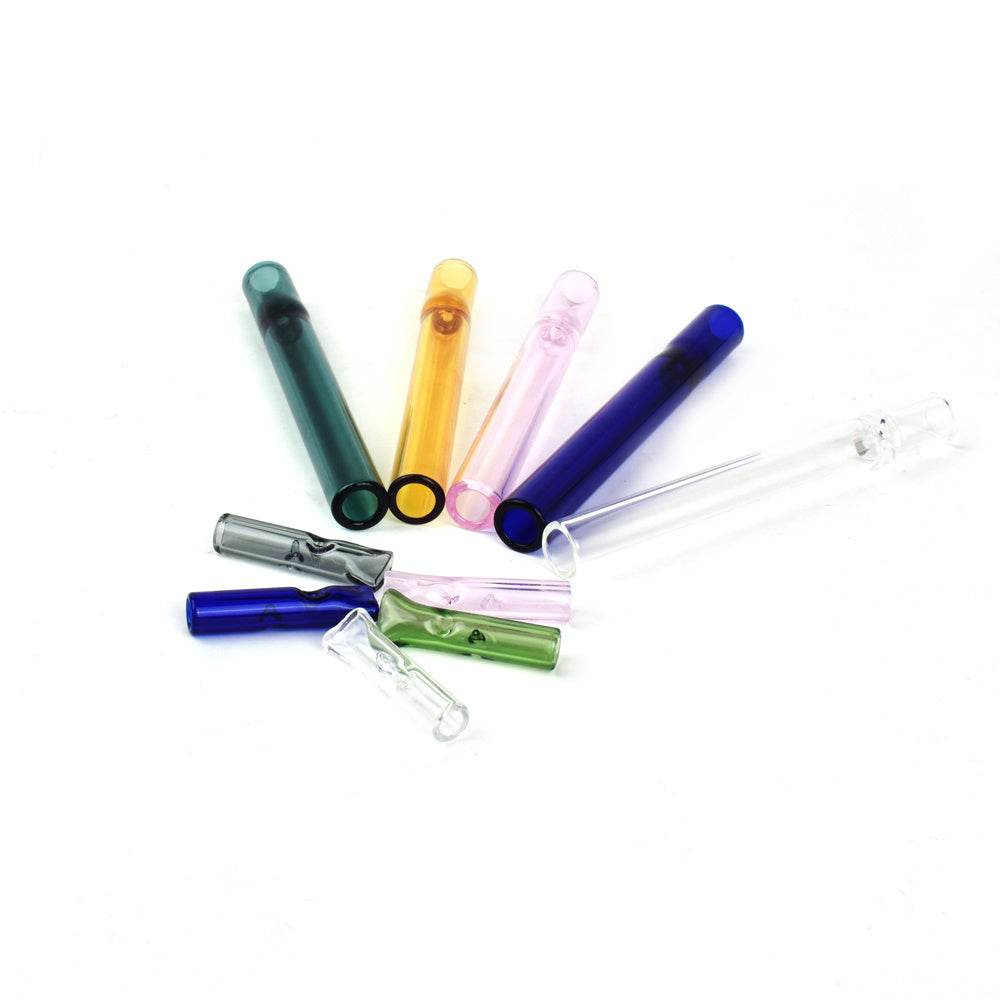 High Bay Silicon Glass Cigarette Holder Hookah Accessories Color Random - Velora