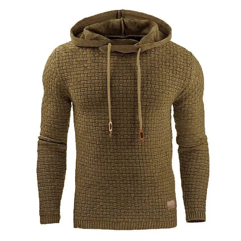 Plain Fleece Pullover hoodies sweater mens - Velora