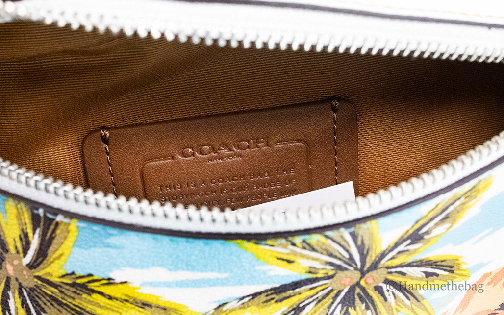 Coach Warren Miniature Hawaiian Leather Belt Satchel