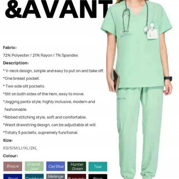 Hospital Uniform Frosted Nurse - Uniform Work wear