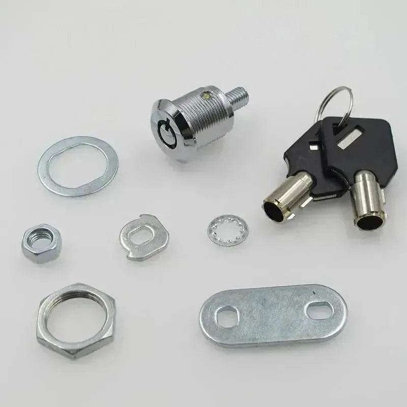 Thickened Cylinder Key Cam Lock Zinc Alloy File Iron Locker - Velora