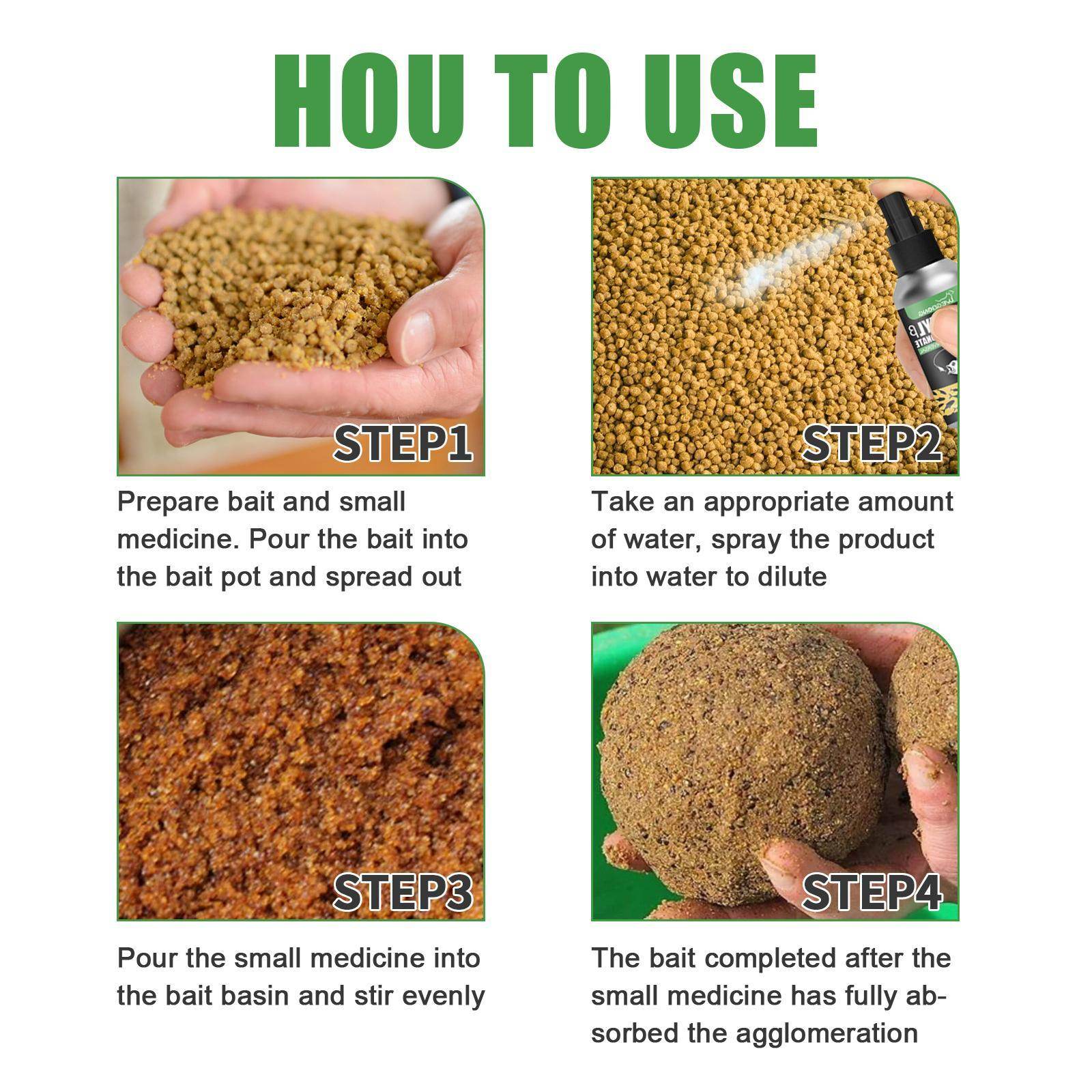 Igbang Wild Fishing Bait Small Medicine Fish Attractant - Velora