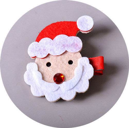 Mori Style Deer Hairpin A Pair Of Hairclips Children's Cute Christmas Headband - Velora