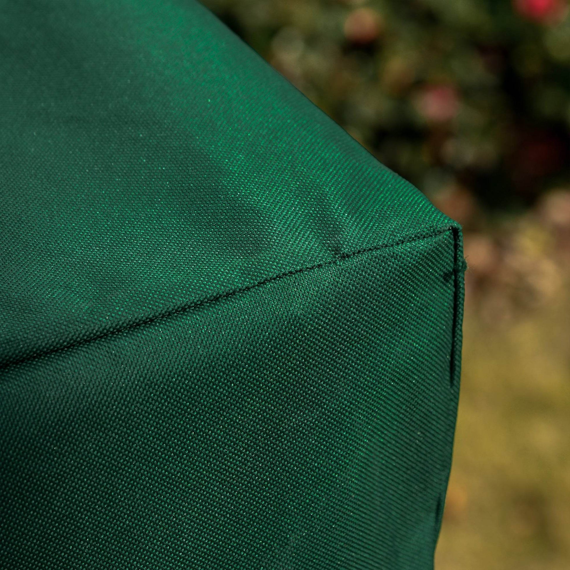 600D Oxford 3-Seater Patio Swing Cover Outdoor Swing Chair Cover Rain Protection Waterproof Anti-UV, Dark Green - Velora