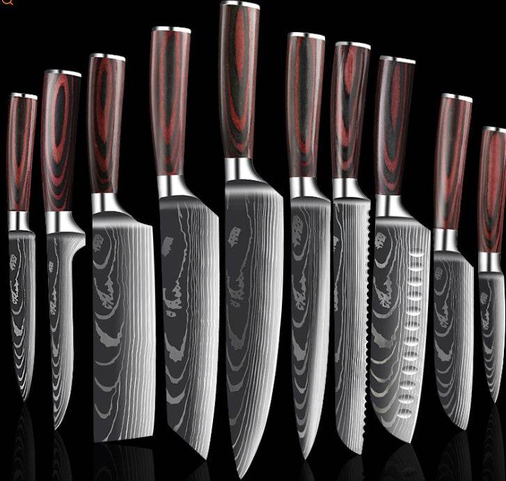 Carpenter's Special Set 6-piece Set 8-piece Set Knife Chef Knife Kitchen Knife Cooking - Velora