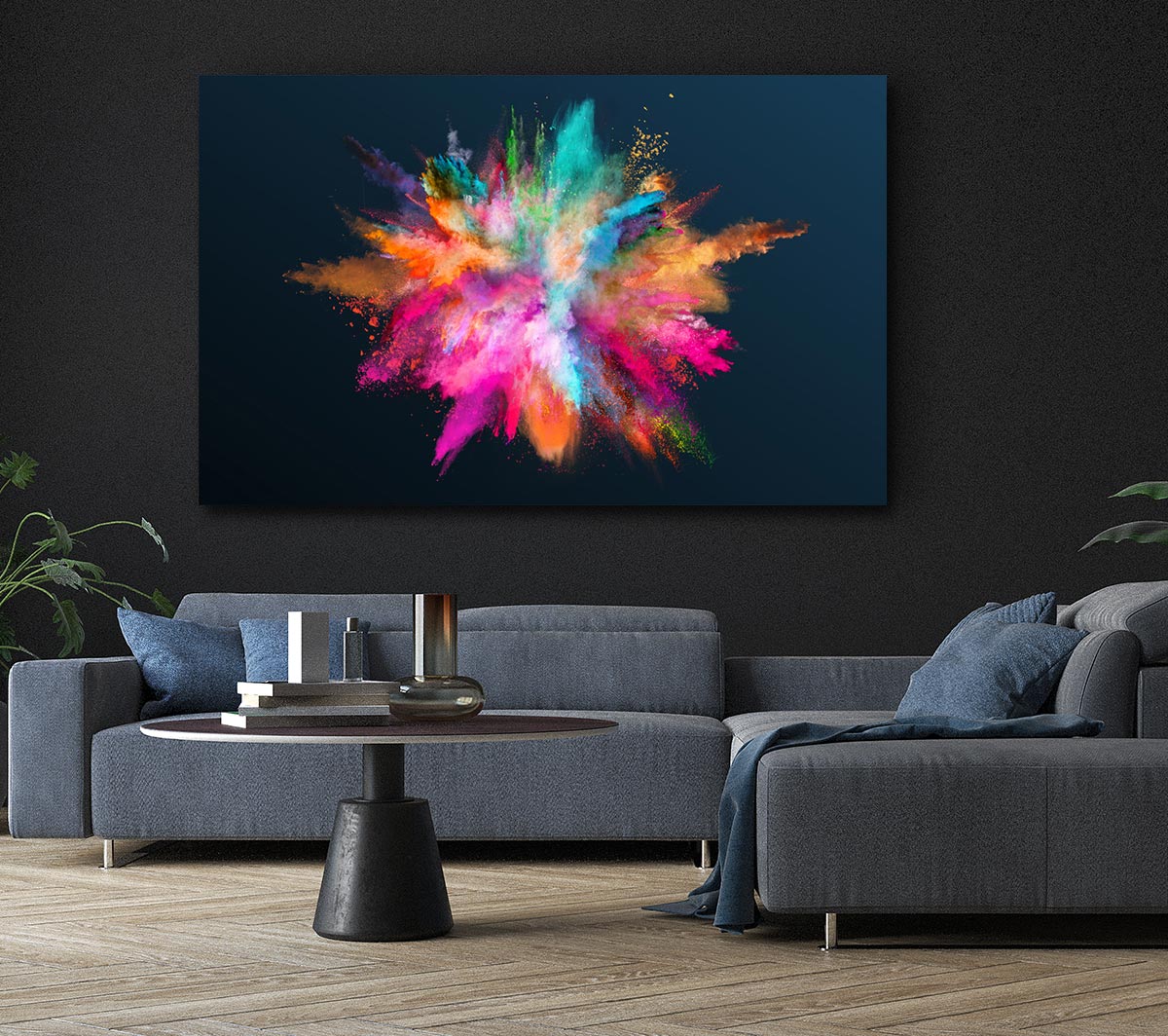 Explosion Of Paint Rainbow - Velora Luxury Fashion