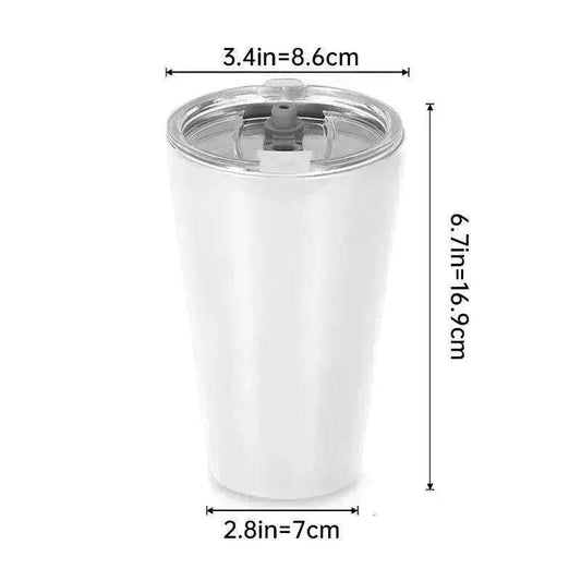 600ml 20oz Customized Car Mug Stainless Steel Tumbler Gift DIY Beer Mug - Velora