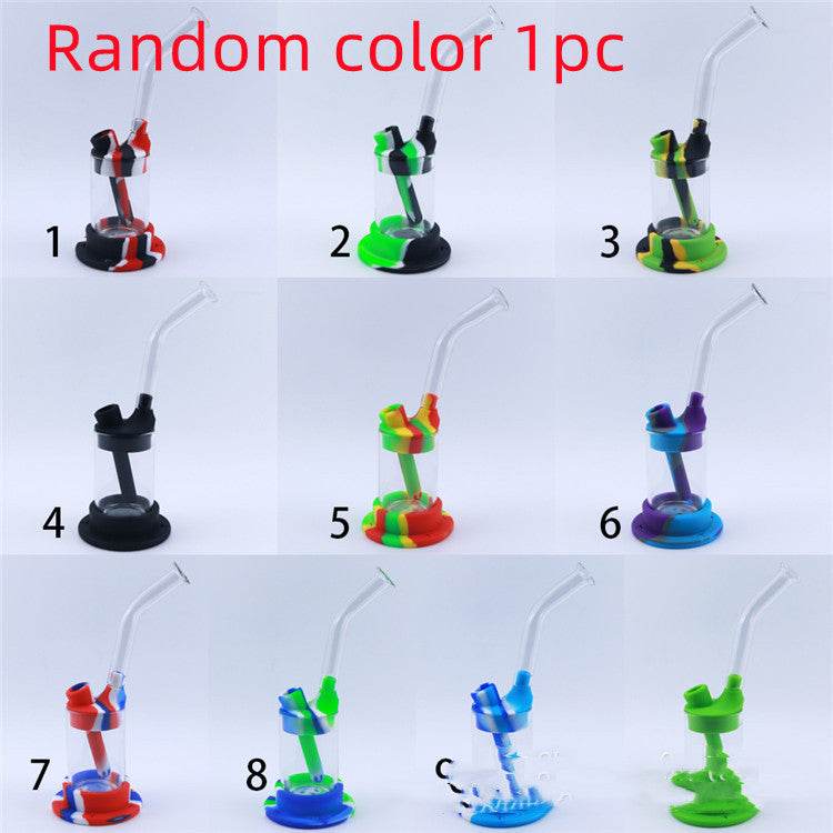 Long Mouth Glass Hookah Food Grade Silicone - Velora