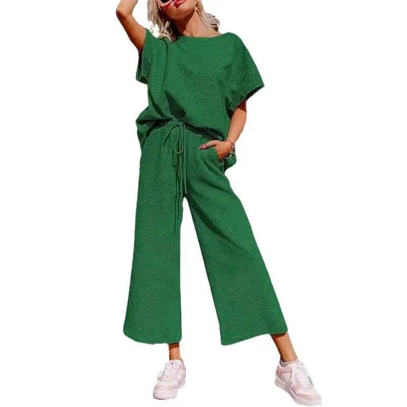Coord fashion spring and summer 2 piece pant set women - Velora