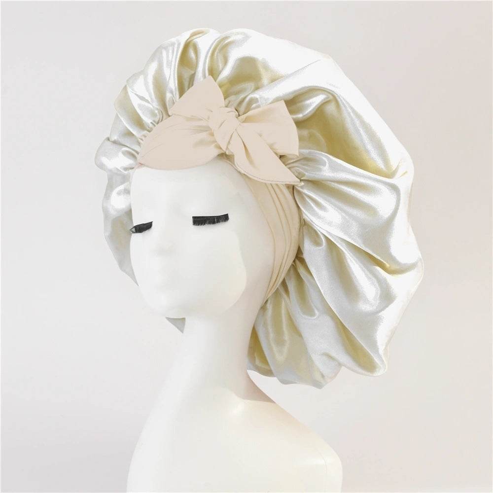 Silk Hair Bonnet For Sleeping Satin bonnet for curly hair - Velora