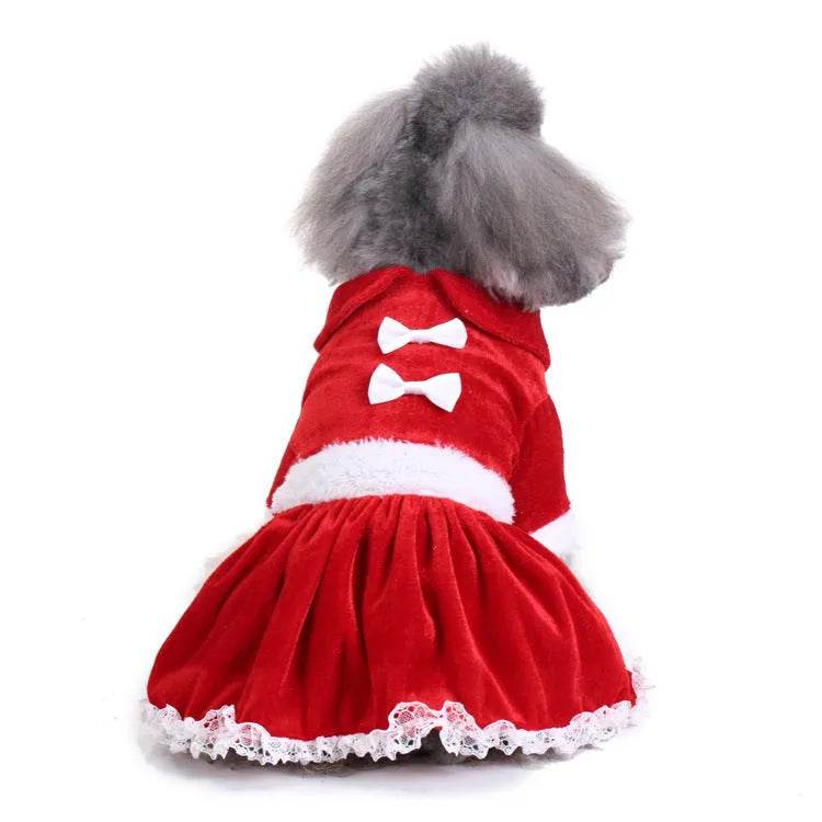 Dog supplies pet christmas clothes - Velora