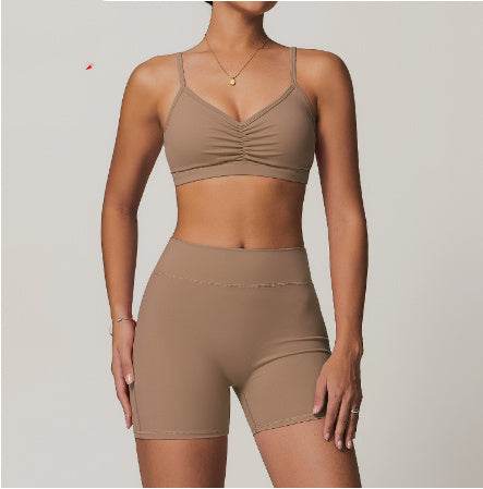 2pcs Yoga Outfit set Sport Fitness Workout Gym wear for women - Velora