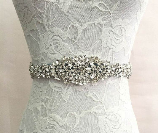 Luxury rhinestone belt - Velora