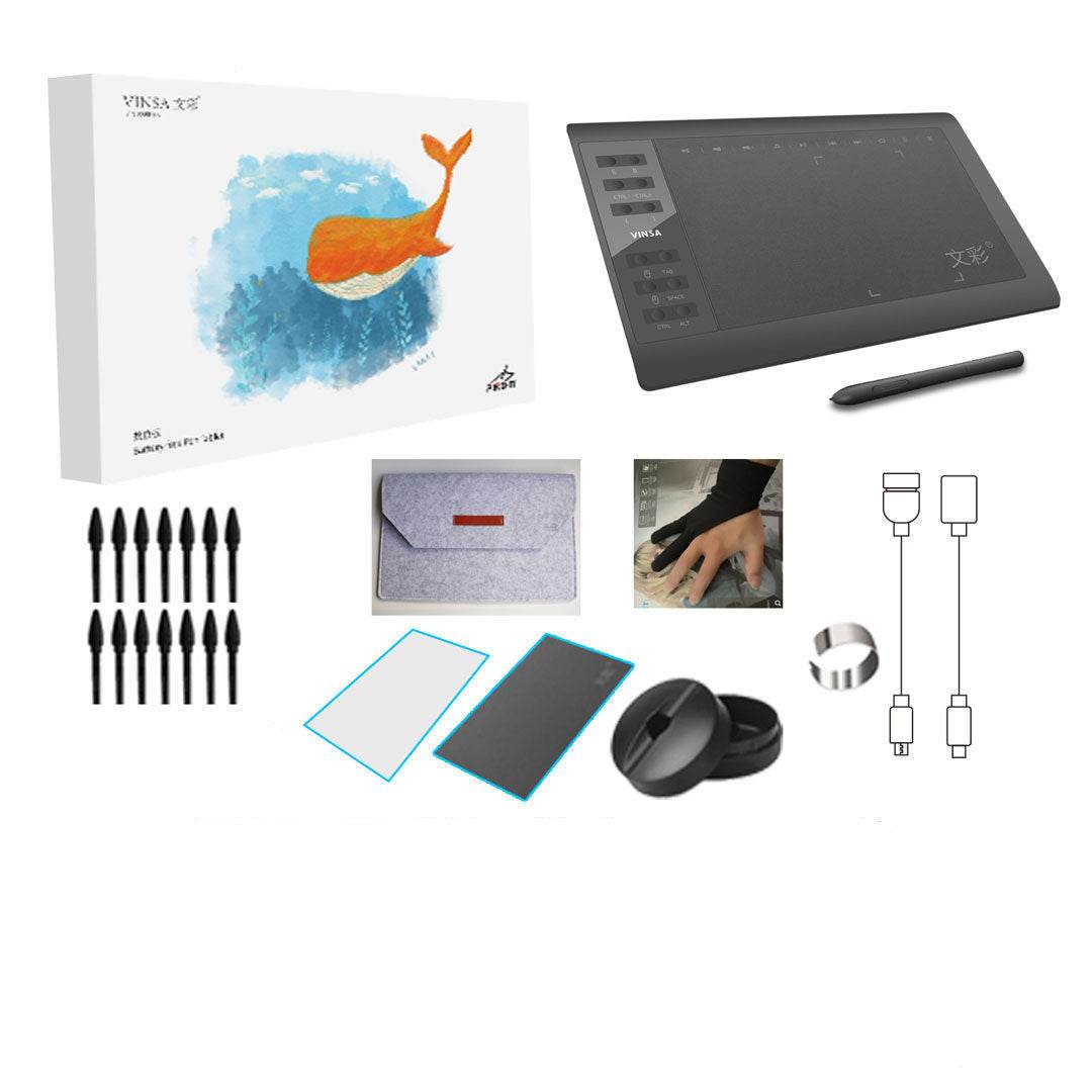 Professional Graphics Electronic Drawing for Tablet MacBook, Chromebook, Android , Apple, Computer Drawing Board - Velora