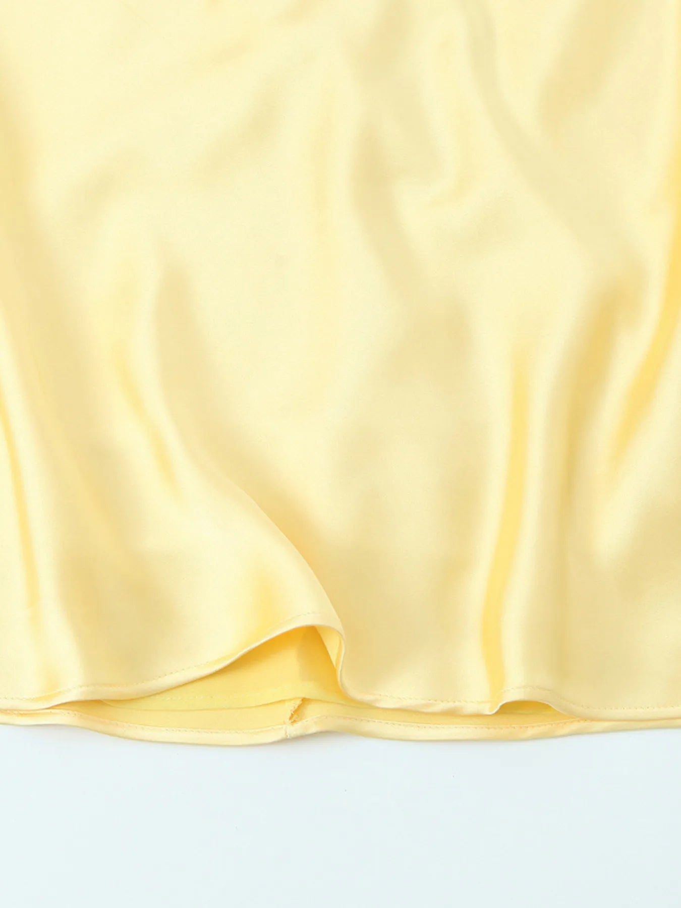 Satin V-Neck Cami Dress - Velora