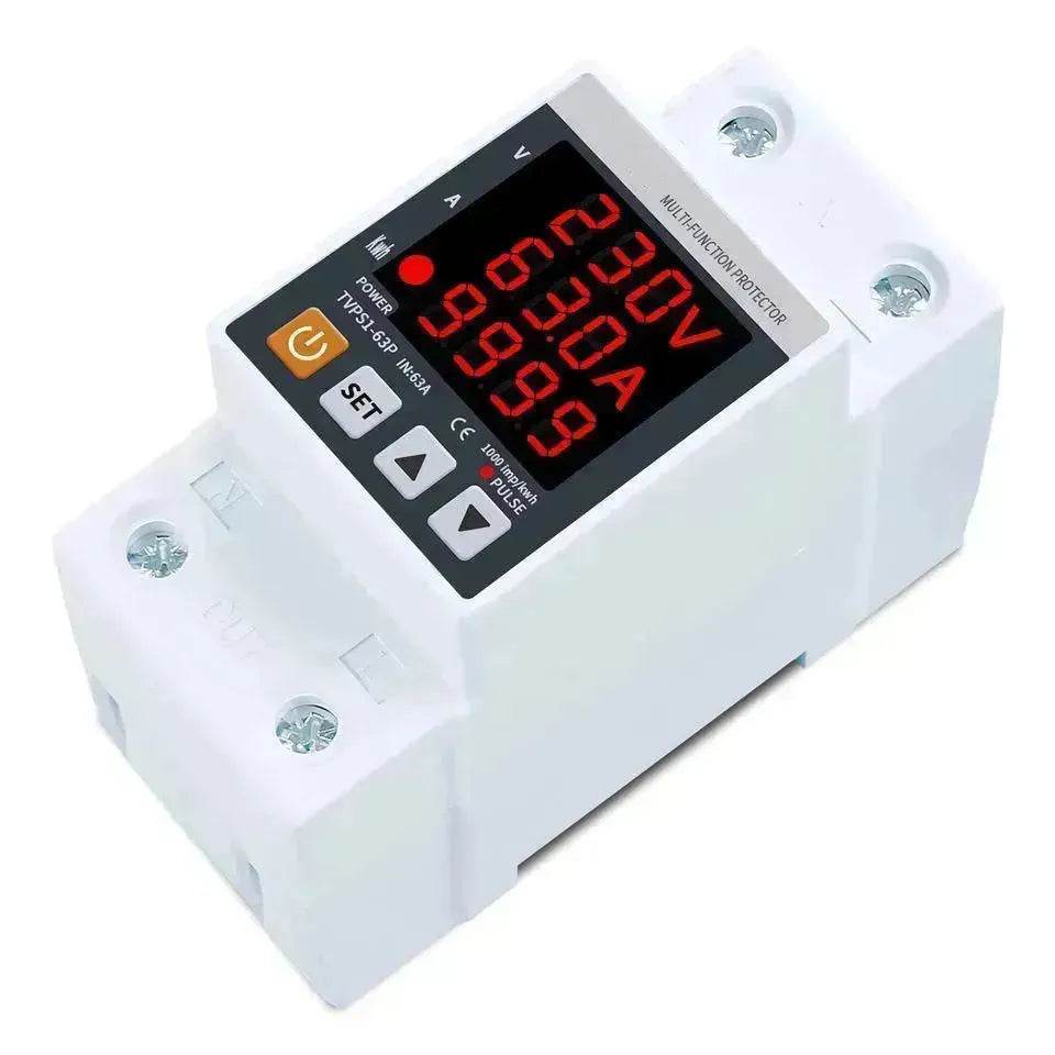 63A Rail Adjustable Voltage Regulator Power Surge Protector - Velora
