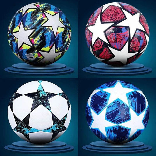 No 5 Football Children's Adult Competition Training PU Leather Football - Velora