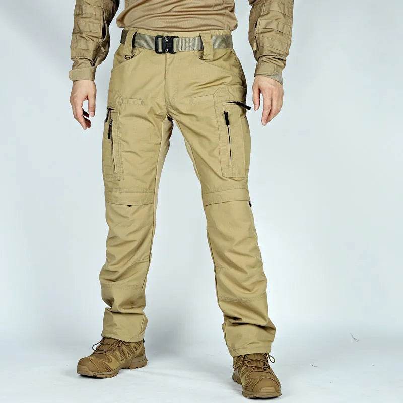 P40 Tactical Knee Pads Men Cargo Pant Trousers Training Military Fans Wear-resistant Breathable Multi-pocket - Velora