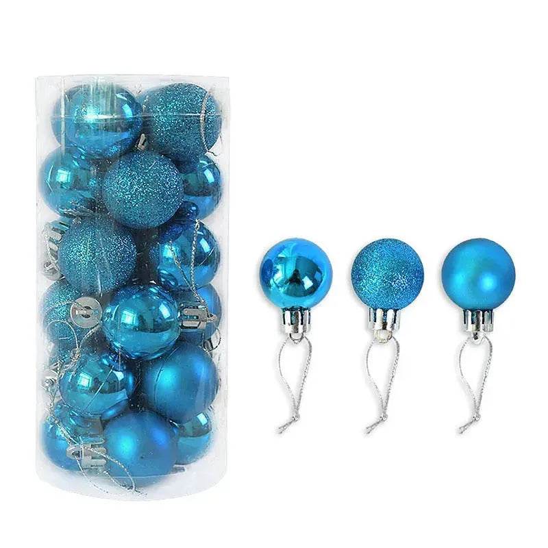 Christmas Decoration Shiny Matte Christmas Ball - Velora