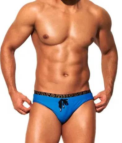 Nylon Triangle Low Waist Swimming Brief Trunks underwear men - Velora