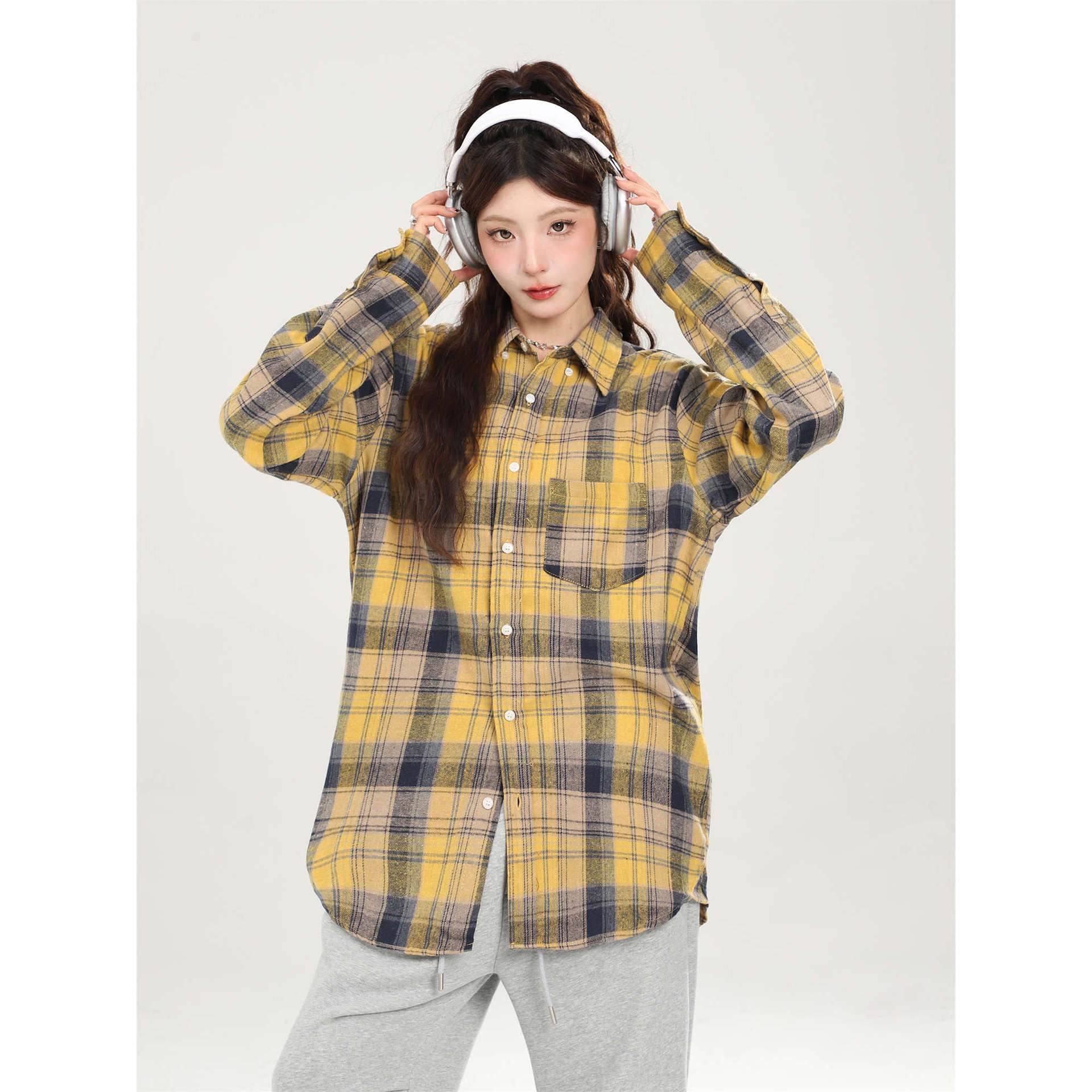 Retro Mid-length Sun Protection oversize Unisex outwear jacket and Coat Women - Velora