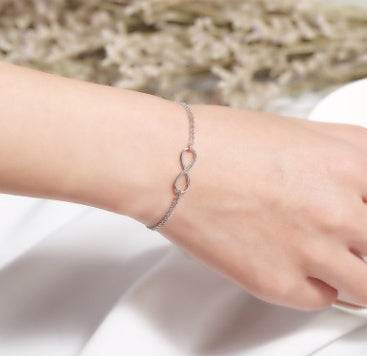 Infinity Jewelry Sets Necklace Earring Bracelet - Velora