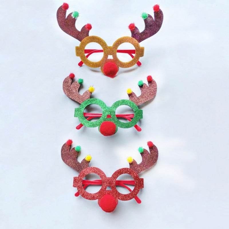 Christmas Creative Party Gathering Dress Up Glasses - Velora
