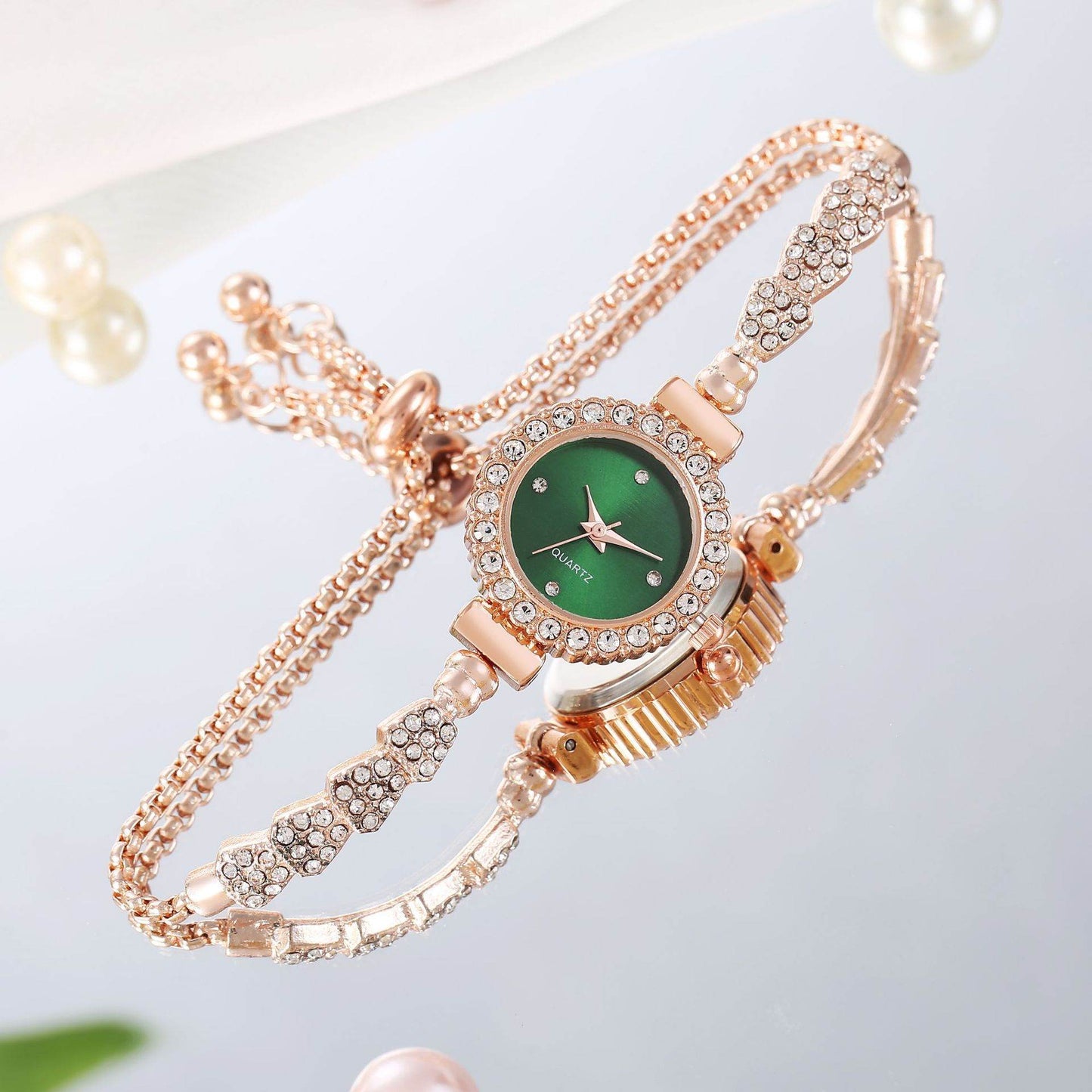 Fashion Luxury Women's Watch Gold Fine Strap Ladies Watch For Bracelet Female Wrist Watch Women Clock Relojes Fashion Jewelry - Velora