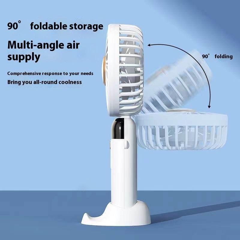 Handheld Usb Mini Portable Folding Aromatherapy Fan - Velora