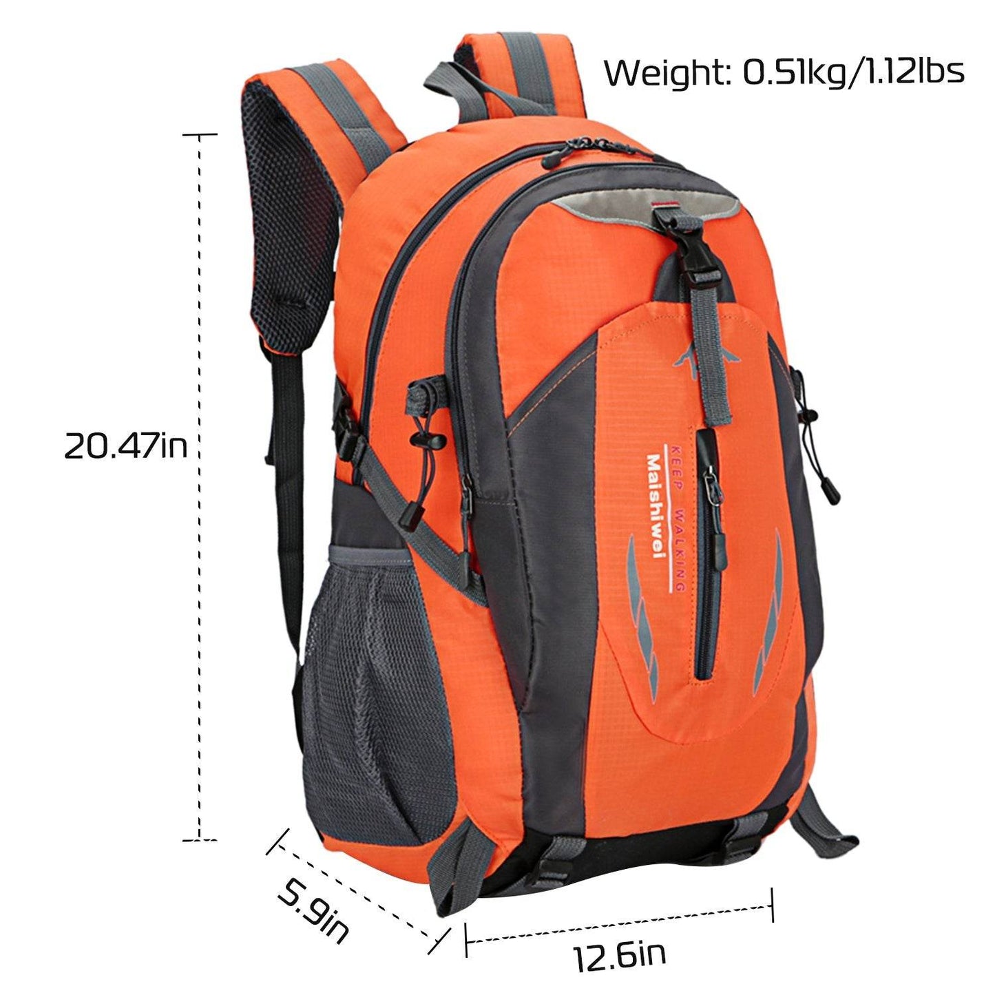 36L Outdoor Backpack Waterproof Daypack Travel Knapsack - Velora