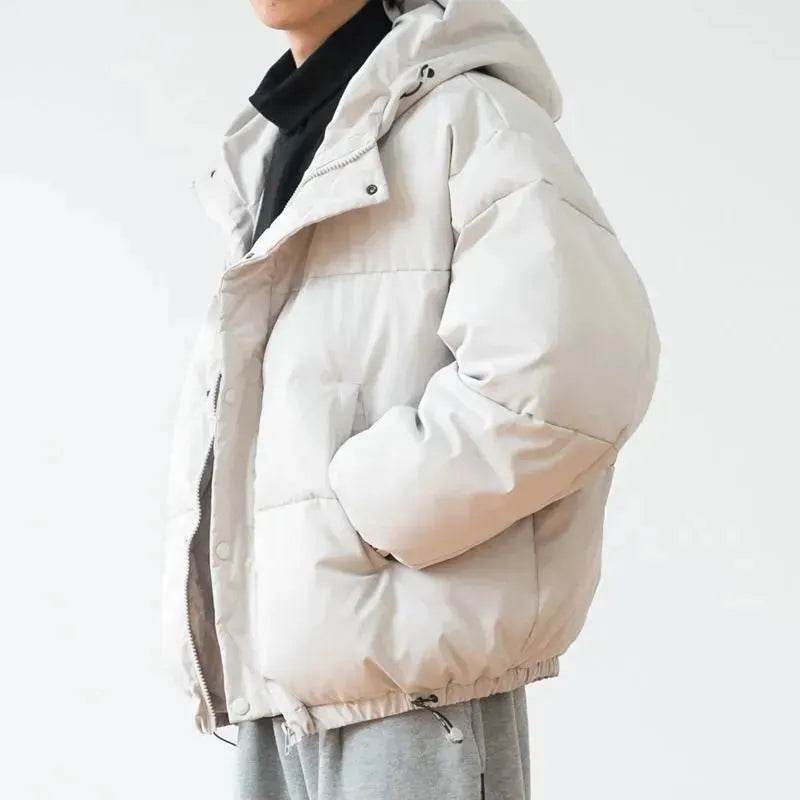 Autumn Winter Thick Zipper Hooded Coat Cardigan for men - Velora