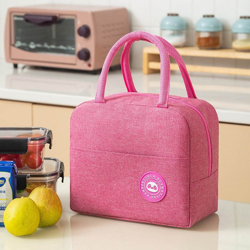 Portable Hand Carry Minimalist Fashion Insulated Work Lunch Bag for Women - Velora