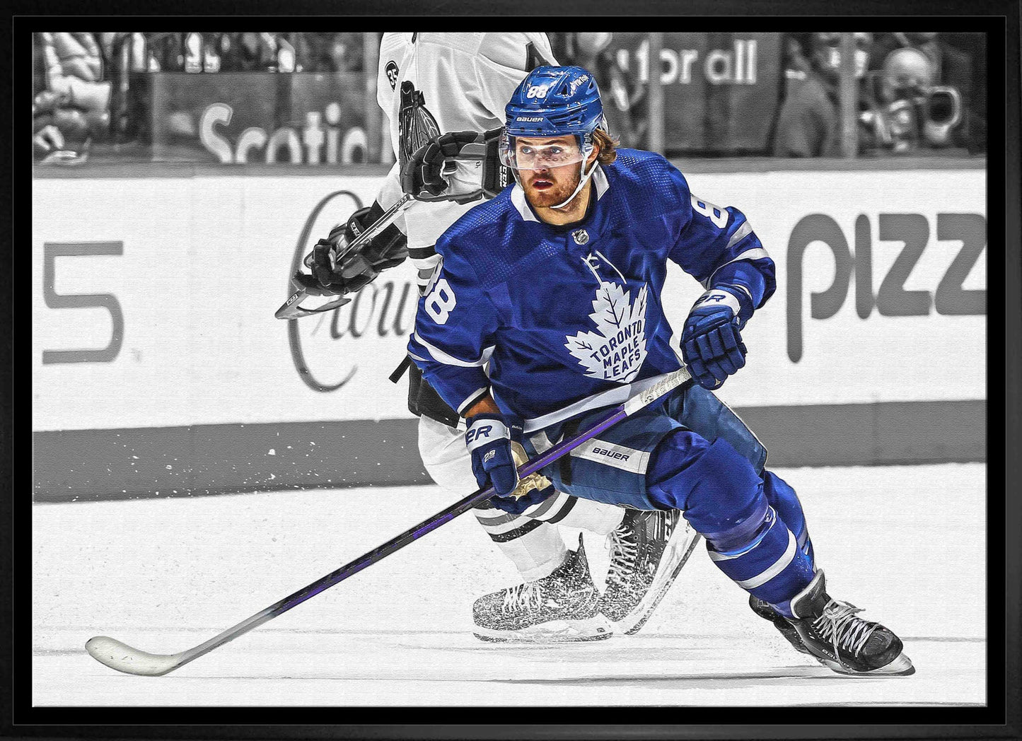 William Nylander Toronto Maple Leafs Framed 20x29 Spotlight Canvas Frameworth Sports Marketing