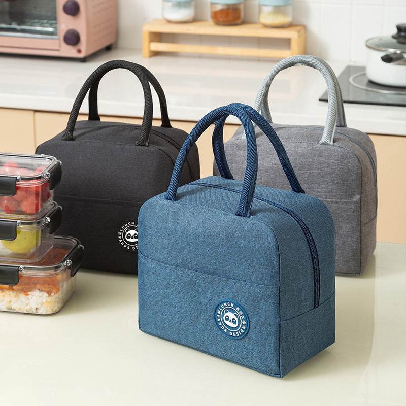Portable Hand Carry Minimalist Fashion Insulated Work Lunch Bag for Women - Velora