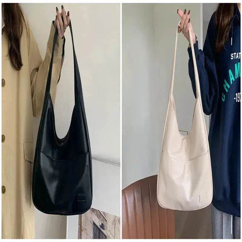 Fashion Tote Bag Large Capacity Casual Shoulder Bag Women's Commuting Handbag College Student - Velora