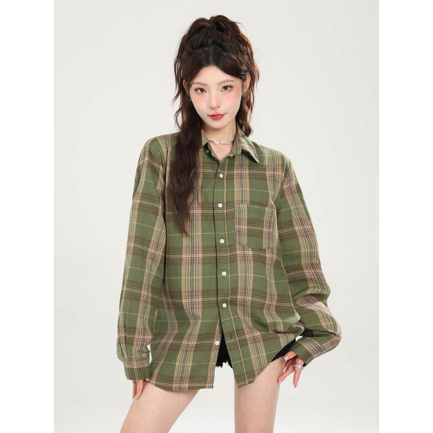 Retro Mid-length Sun Protection oversize Unisex outwear jacket and Coat Women - Velora