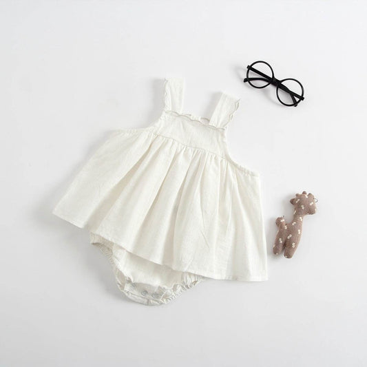 Baby Romper Princess Dress Baby Jumpsuits Dress Suspenders - Velora
