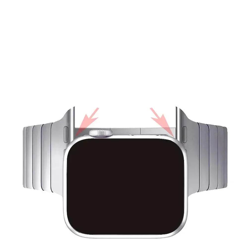 Private Model Chain Strap Stainless Steel Replaceable Apple iwatch strap - Velora