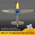 P51D RC Airplane with Mode 1 Transmitter | 4-Channel Brushless & XPilot Stabilizer - Velora Luxury Fashion