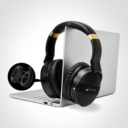 Noise Canceling Headphones Computer Mobile Bass Gaming Wireless Headphones - Velora