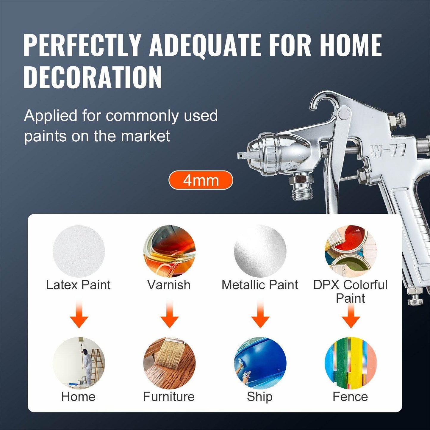 Spray Paint Pressure Pot Tank 15L 3.75gal Spray Gun Hoses Pressure Gauge - Velora